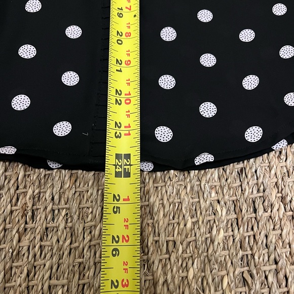 NWT ELLE semi-sheer buttoned blouse - Picture 13 of 13